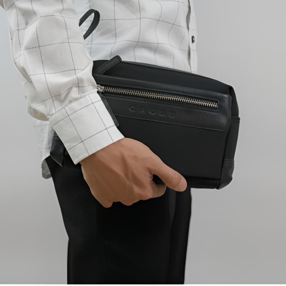 BARCELONA SHAVING POUCH FOR MEN WITH GIFT POUCH